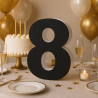 Numero 8 in Polistirolo Personalizzabile per Eventi e Decorazioni