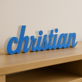 CHRISTIAN nome in polistirolo - Ristella - Blu - CHRISTIAN.jpg