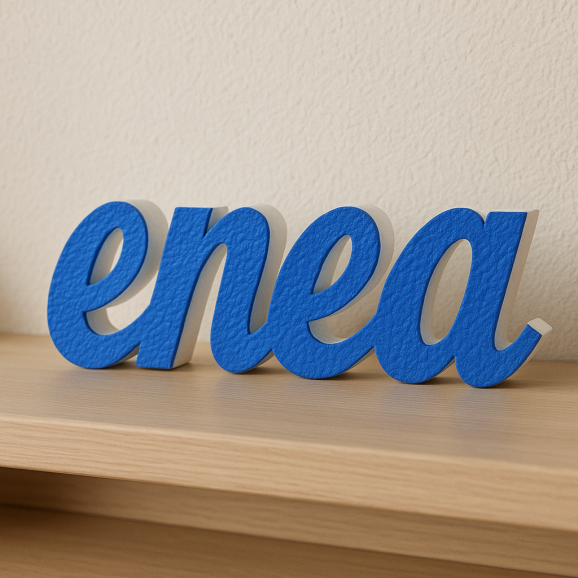 ENEA nome in polistirolo - Ristella - Blu -...
