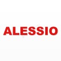 ALESSIO nome in polistirolo - Arial - Rosso - Senza base