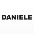 DANIELE nome in polistirolo - Arial - Nero - Senza base