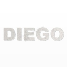 Nome Diego in Polistirolo per Decorazioni Personalizzate 2