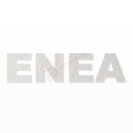 ENEA nome in polistirolo - Arial - Bianco - Senza base