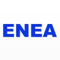 ENEA nome in polistirolo - Arial - Blu - Senza base