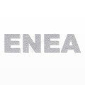 ENEA nome in polistirolo - Arial - Argento - Senza base
