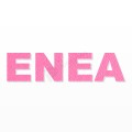 ENEA nome in polistirolo - Arial - Rosa - Senza base