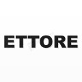 ETTORE nome in polistirolo - Arial - Nero - Senza base