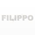 FILIPPO nome in polistirolo - Arial - Bianco - Senza base