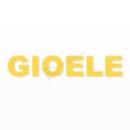 GIOELE nome in polistirolo - Arial - Giallo - Senza base