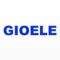 GIOELE nome in polistirolo - Arial - Blu - Senza base