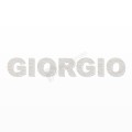 GIORGIO nome in polistirolo - Arial - Bianco - Senza base