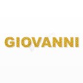 GIOVANNI nome in polistirolo - Arial - Oro - Senza base
