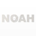 NOAH nome in polistirolo - Arial - Bianco - Senza base