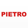 PIETRO nome in polistirolo - Arial - Rosso - Senza base