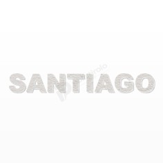 Nome Santiago in Polistirolo per Feste e Decorazioni 2