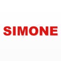 SIMONE nome in polistirolo - Arial - Rosso - Senza base
