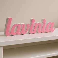 LAVINIA nome in polistirolo - Ristella - Rosa - LAVINIA.jpg