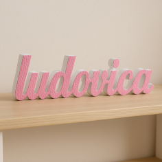 LUDOVICA nome in polistirolo - Ristella - Rosa - LUDOVICA.jpg