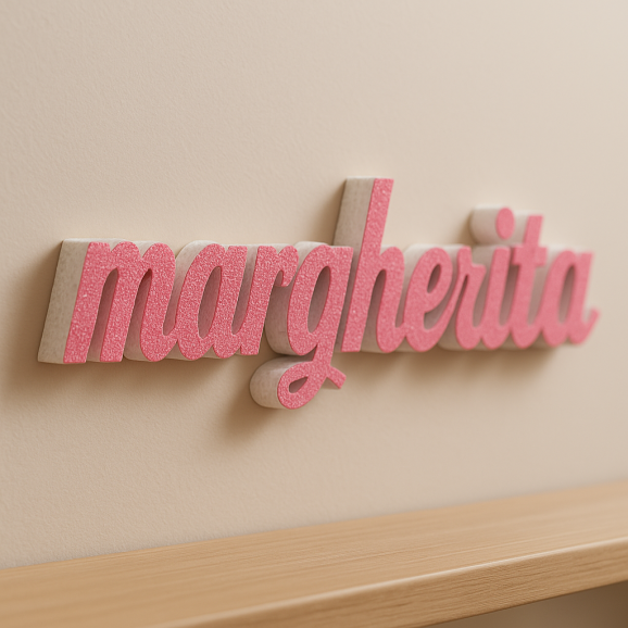MARGHERITA nome in polistirolo - Ristella -...