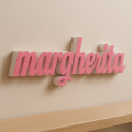 MARGHERITA nome in polistirolo - Ristella - Rosa - MARGHERITA.jpg