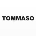TOMMASO nome in polistirolo - Arial - Nero - Senza base