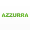 AZZURRA nome in polistirolo - Arial - Verde - Senza base