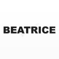 BEATRICE nome in polistirolo - Arial - Nero - Senza base