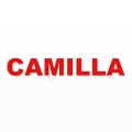 CAMILLA nome in polistirolo - Arial - Rosso - Senza base
