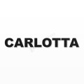 CARLOTTA nome in polistirolo - Arial - Nero - Senza base