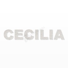 CECILIA nome in polistirolo - Ristella - Rosa - CECILIA.jpg 2