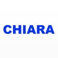 CHIARA nome in polistirolo - Arial - Blu - Senza base