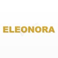 ELEONORA nome in polistirolo - Arial - Oro - Senza base