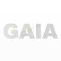 GAIA nome in polistirolo - Arial - Bianco - Senza base