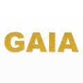 GAIA nome in polistirolo - Arial - Oro - Senza base