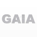 GAIA nome in polistirolo - Arial - Argento - Senza base