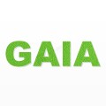 GAIA nome in polistirolo - Arial - Verde - Senza base