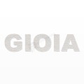GIOIA nome in polistirolo - Arial - Bianco - Senza base