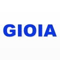GIOIA nome in polistirolo - Arial - Blu - Senza base