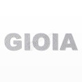 GIOIA nome in polistirolo - Arial - Argento - Senza base