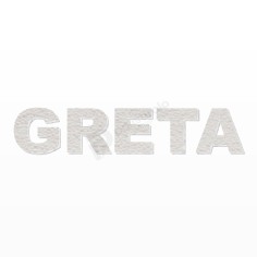 Nome Greta in Polistirolo per Decorazioni Personalizzate 2