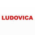 LUDOVICA nome in polistirolo - Arial - Rosso - Senza base
