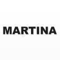 MARTINA nome in polistirolo - Arial - Nero - Senza base