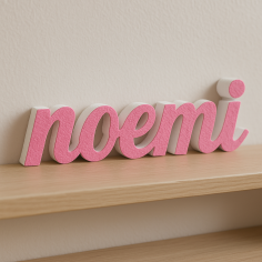 NOEMI nome in polistirolo - Ristella - Rosa - NOEMI.jpg