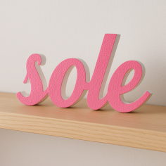SOLE nome in polistirolo - Ristella - Rosa - SOLE.jpg