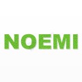 NOEMI nome in polistirolo - Arial - Verde - Senza base