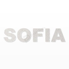Nome Sofia in polistirolo per decorazioni personalizzate 2