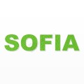 SOFIA nome in polistirolo - Arial - Verde - Senza base