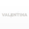 VALENTINA nome in polistirolo - Arial - Bianco - Senza base