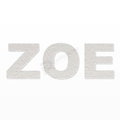 ZOE nome in polistirolo - Ristella - Rosa - ZOE.jpg 2