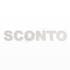 Scritta SCONTO in Polistirolo per Promozioni 2